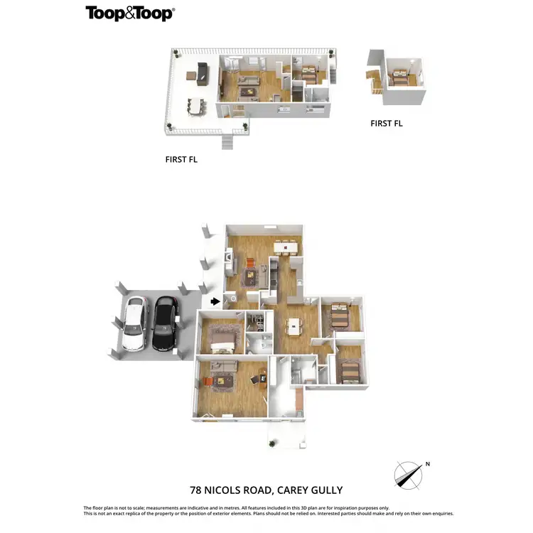 Floorplan of Homely house listing, 78 Nicols Road, Carey Gully SA 5144