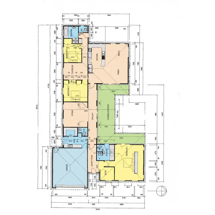 Floorplan of Homely house listing, 9 Krista Court, Sale VIC 3850