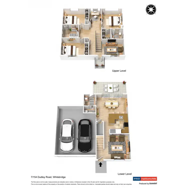 Floorplan of Homely townhouse listing, 7/154 Dudley Road, Whitebridge NSW 2290