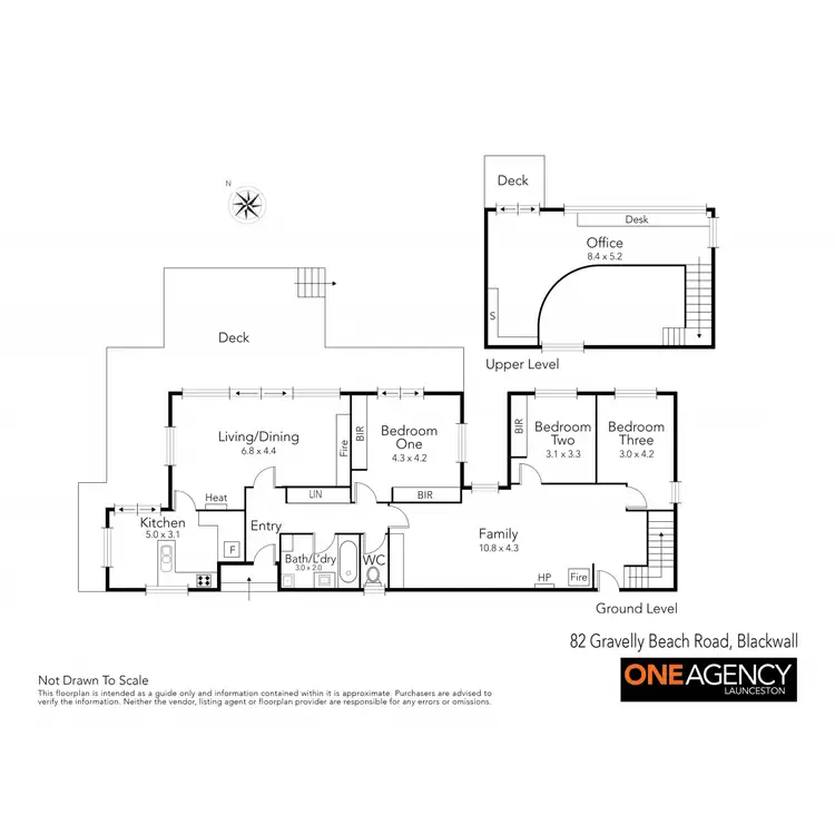 Floorplan of Homely house listing, 82 Gravelly Beach Road, Blackwall TAS 7275