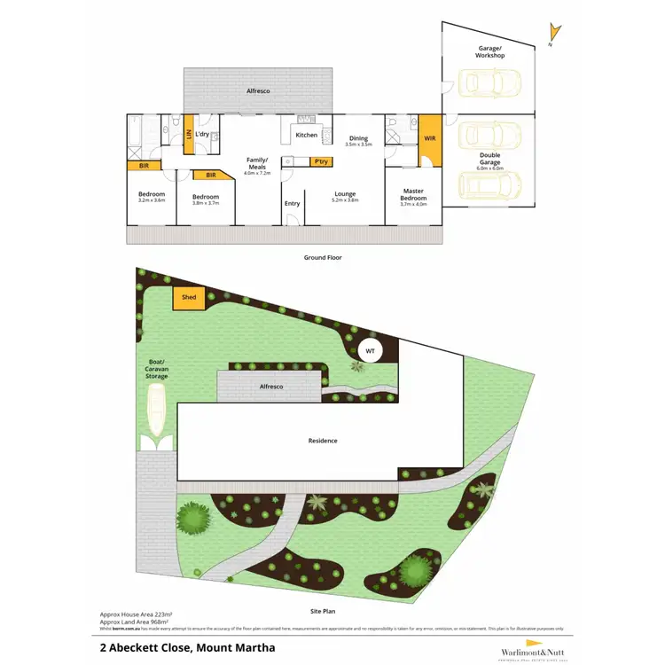 Floorplan of Homely house listing, 2 A'Beckett Close, Mount Martha VIC 3934