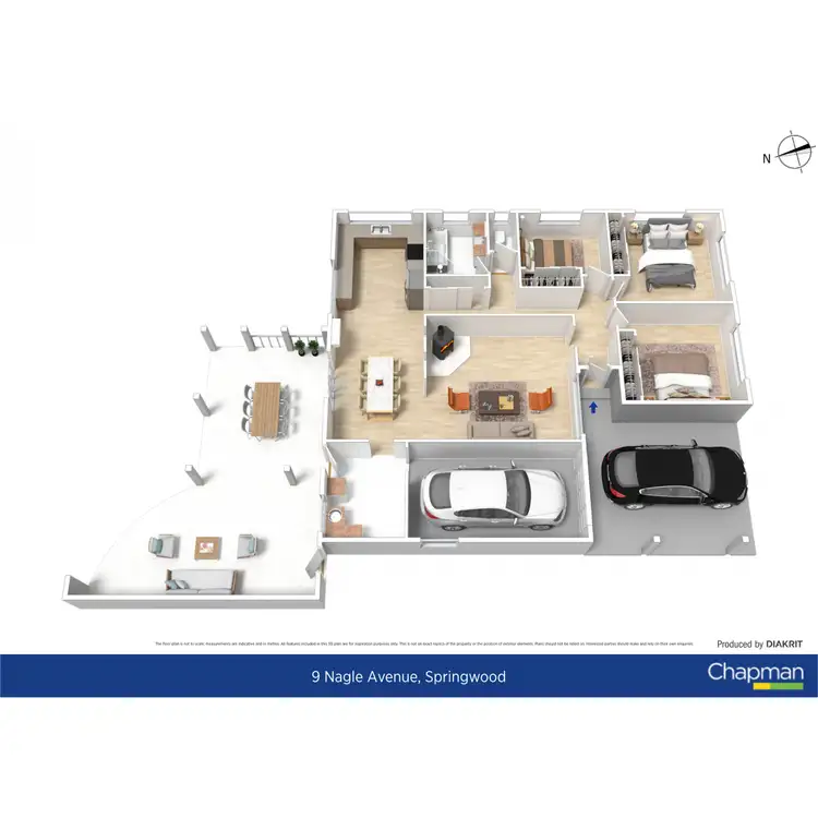 Floorplan of Homely house listing, 9 Nagle Avenue, Springwood NSW 2777