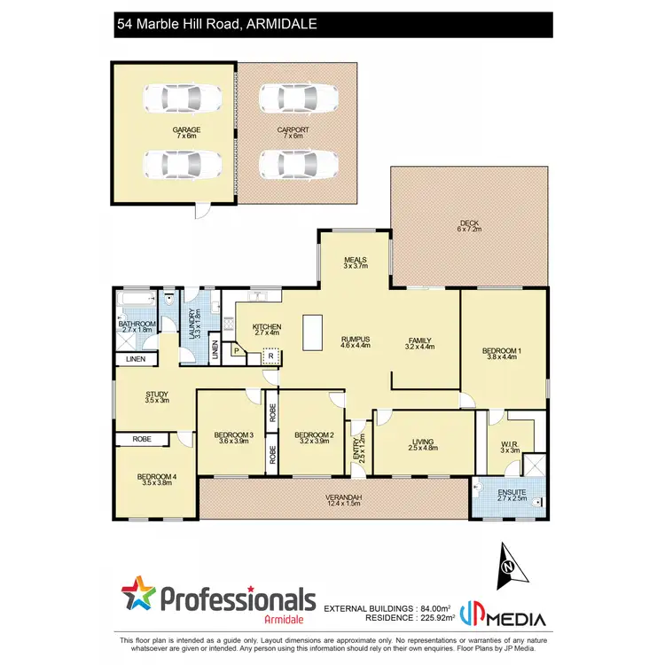 Floorplan of Homely rural property listing, 54 Marble Hill Road, Armidale NSW 2350