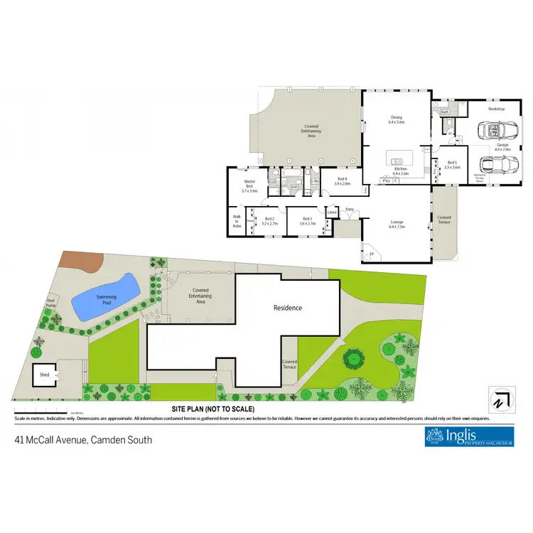 Floorplan of Homely house listing, 41 McCall Avenue, Camden South NSW 2570