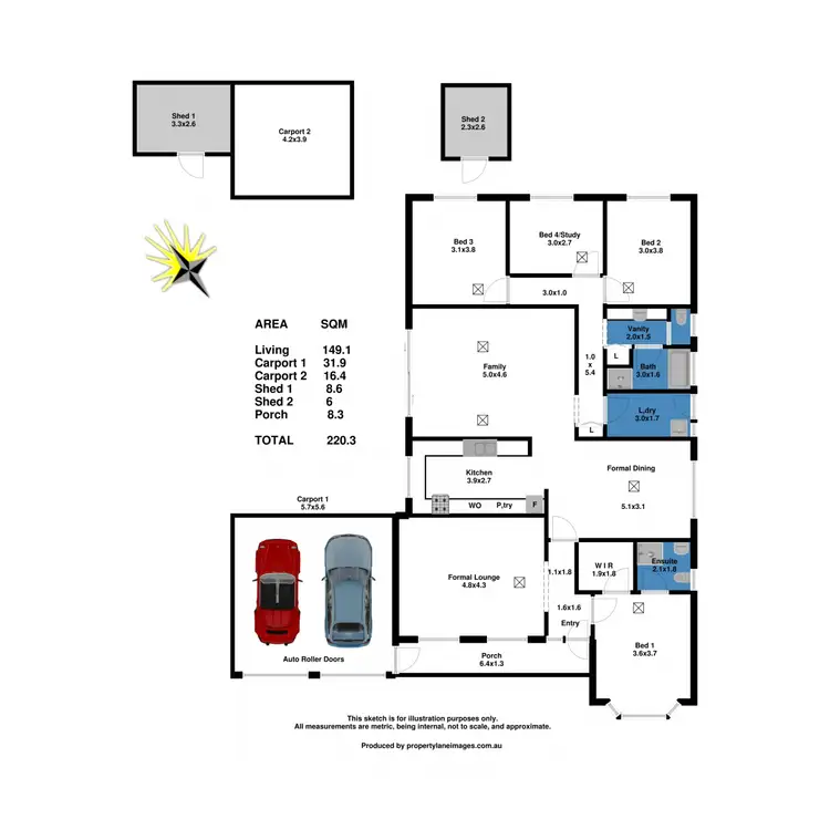 Floorplan of Homely house listing, 7 Ramm Road, Mannum SA 5238