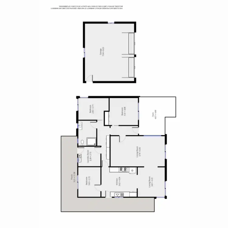 Floorplan of Homely rural property listing, 860 Colac - Lavers Hill Road, Barongarook West VIC 3249