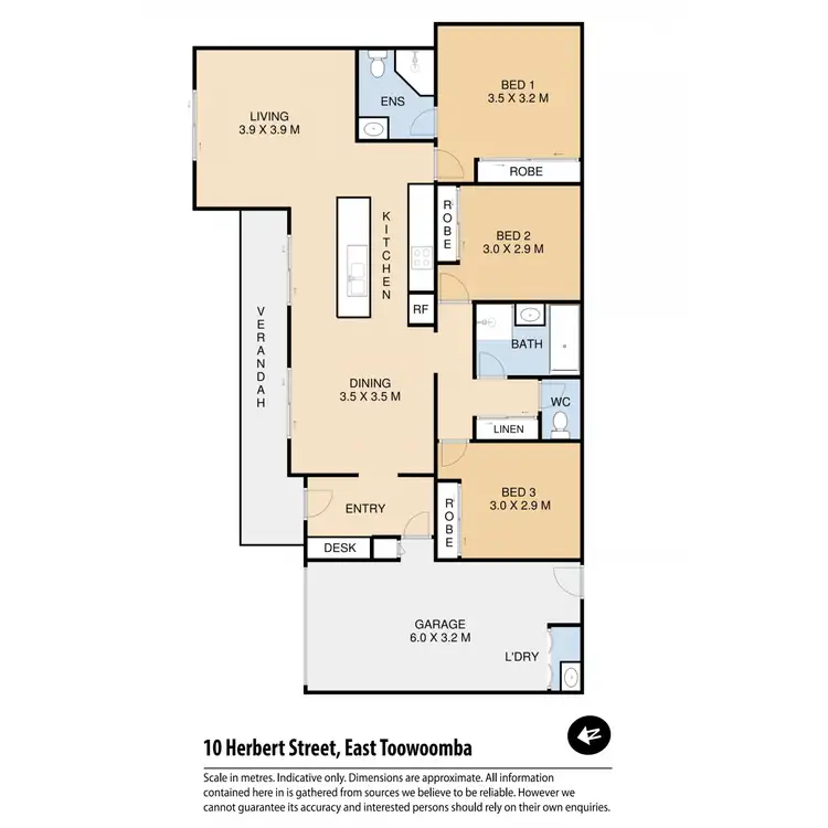 Floorplan of Homely house listing, 10 Herbert Street, East Toowoomba QLD 4350