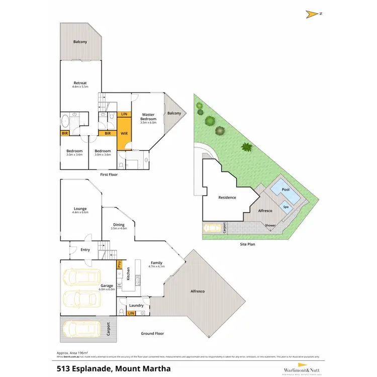 Floorplan of Homely house listing, 513 Esplanade, Mount Martha VIC 3934