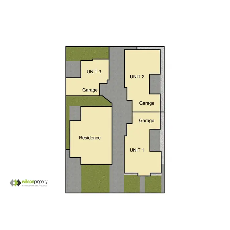 Floorplan of Homely unit listing, 3/8 Thomas Street, Traralgon VIC 3844