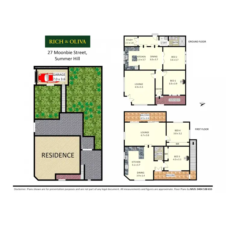 Floorplan of Homely house listing, 27 Moonbie Street, Summer Hill NSW 2130