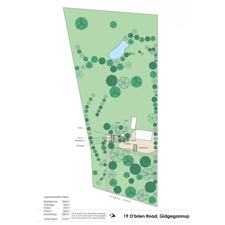 Floorplan of Homely house listing, 19 O'Brien Road, Gidgegannup WA 6083