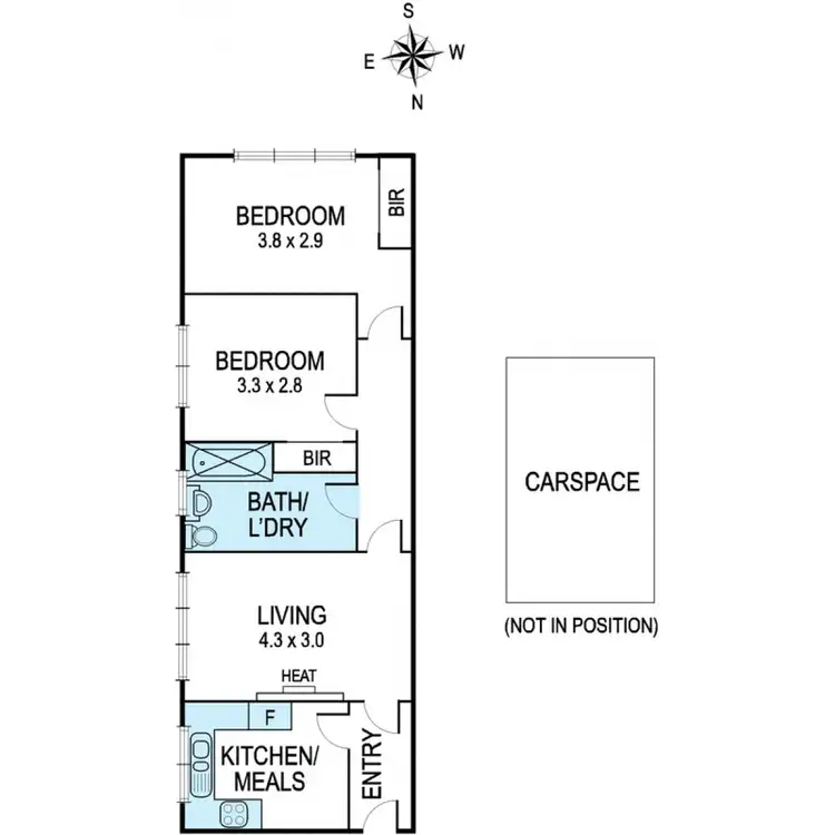 Floorplan of Homely apartment listing, 9/167 Riversdale Road, Hawthorn VIC 3122