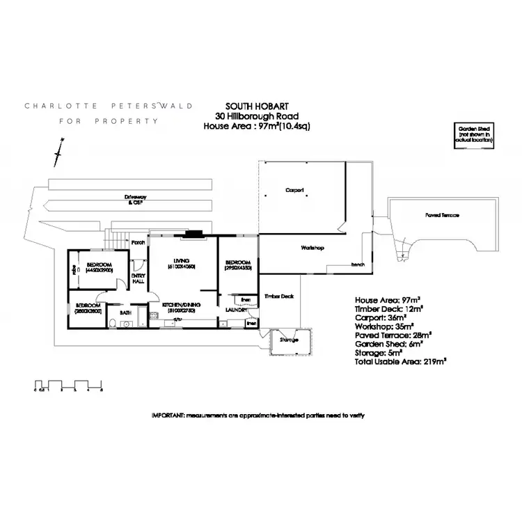 Floorplan of Homely house listing, 30 Hillborough Road, South Hobart TAS 7004