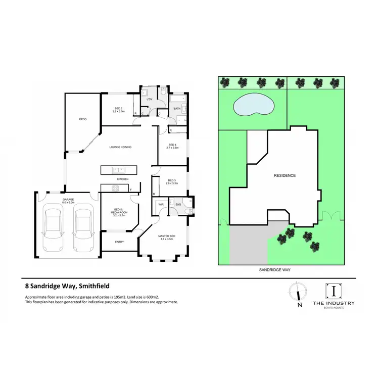 Floorplan of Homely house listing, 8 Sandridge Way, Smithfield QLD 4878