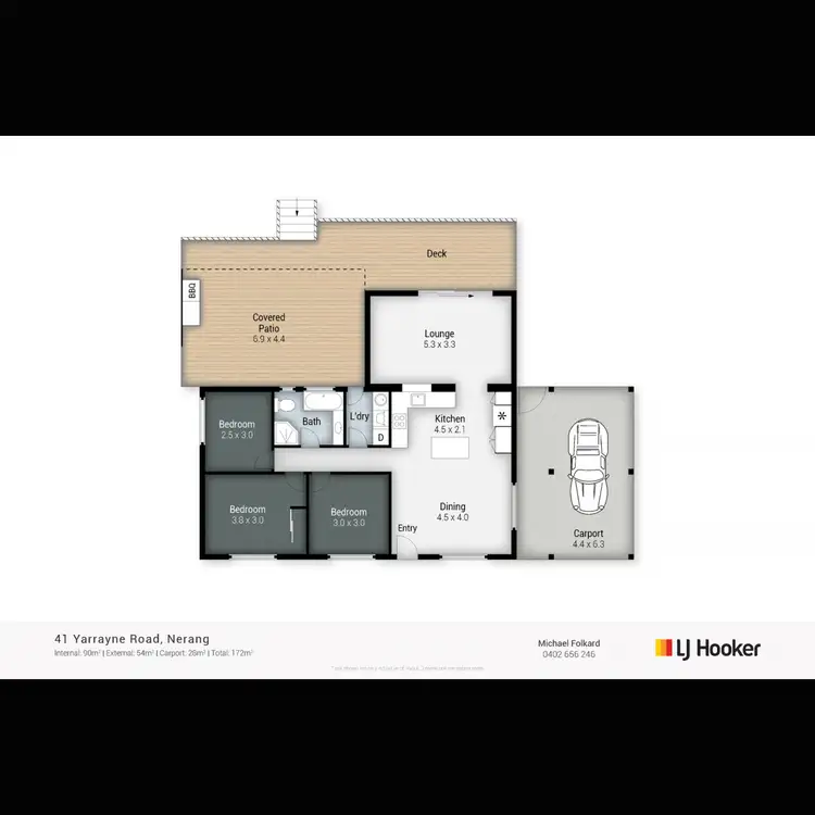 Floorplan of Homely house listing, 41 Yarrayne Road, Nerang QLD 4211
