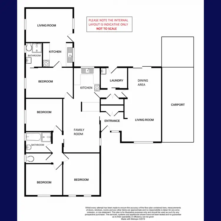 Floorplan of Homely house listing, 11 Kaduka Way, Lynwood WA 6147