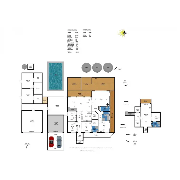 Floorplan of Homely rural property listing, 178 Kersbrook Forest Road, Kersbrook SA 5231
