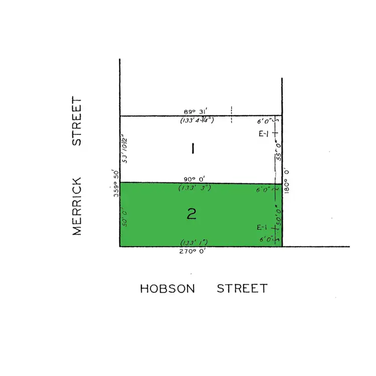 Floorplan of Homely land listing, 14 Merrick Street, Stratford VIC 3862