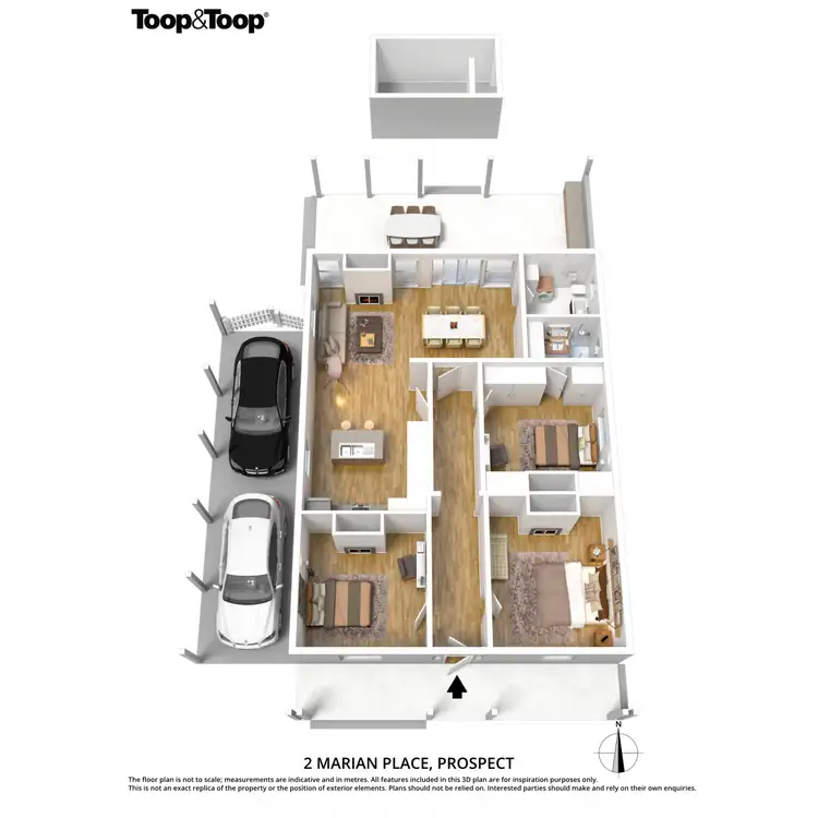 Floorplan of Homely house listing, 2 Marian Place, Prospect SA 5082