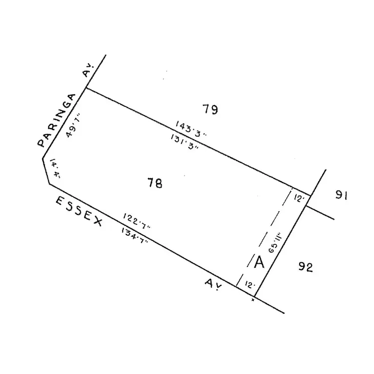 Floorplan of Homely land listing, 11 Paringa Avenue, Port Lincoln SA 5606