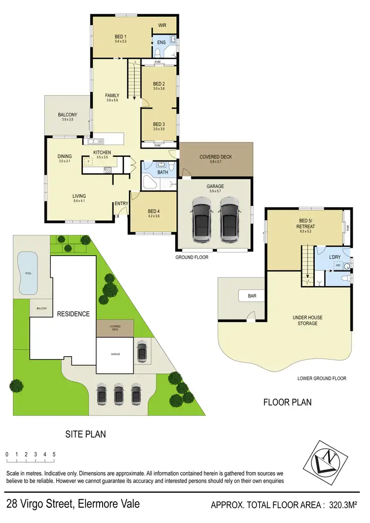 Floorplan of Homely house listing, 28 Virgo Street, Elermore Vale NSW 2287