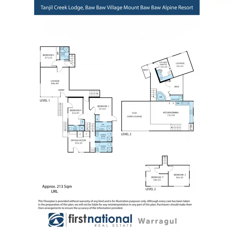 Floorplan of Homely villa listing, 19 Frosti Lane, Baw Baw Village VIC 3833