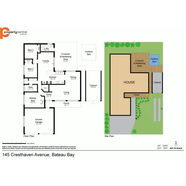Floorplan of Homely house listing, 145 Cresthaven Avenue, Bateau Bay NSW 2261