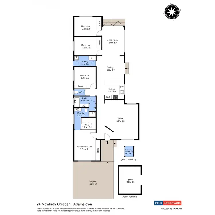 Floorplan of Homely house listing, 24 Mowbray Crescent, Adamstown NSW 2289