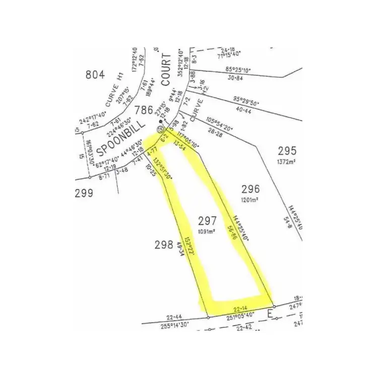 Floorplan of Homely land listing, 33 Spoonbill Court, Mannum SA 5238