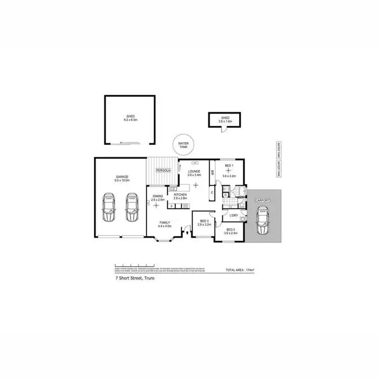 Floorplan of Homely house listing, 7 Short Street, Truro SA 5356