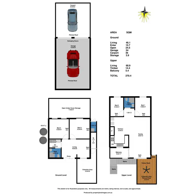 Floorplan of Homely house listing, 14 Providence Drive, Bowhill SA 5238