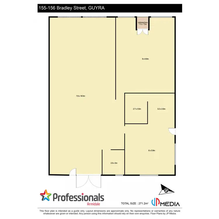 Floorplan of Homely other listing, 155-156 Bradley Street, Guyra NSW 2365