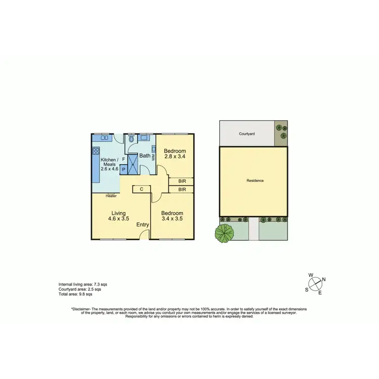 Floorplan of Homely unit listing, 5/14-22 Mount View Court, Frankston VIC 3199