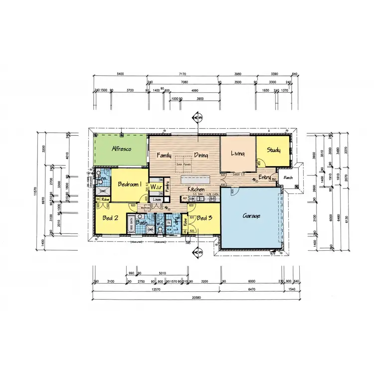 Floorplan of Homely house listing, 10 Billabong Avenue, Sale VIC 3850
