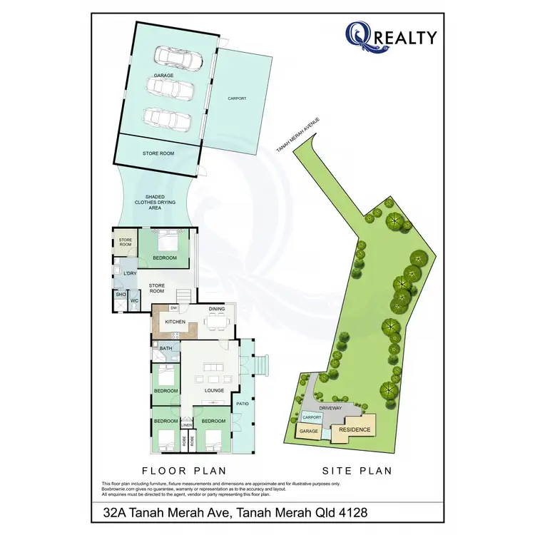 Floorplan of Homely house listing, 32A Tanah Merah Avenue, Tanah Merah QLD 4128