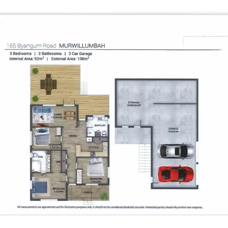 Floorplan of Homely house listing, 165 Byangum Road, Murwillumbah NSW 2484