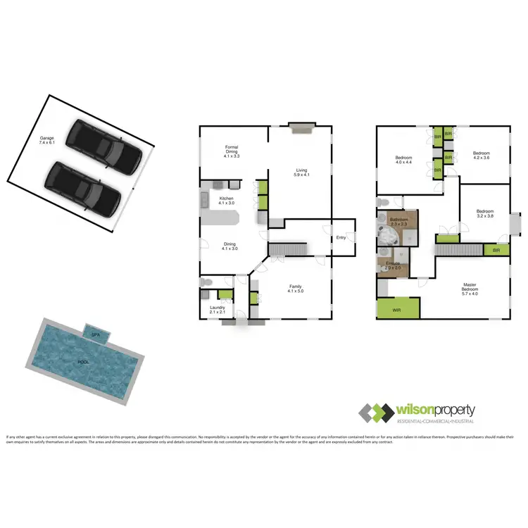 Floorplan of Homely house listing, 5 Sunderland Circuit, Traralgon VIC 3844