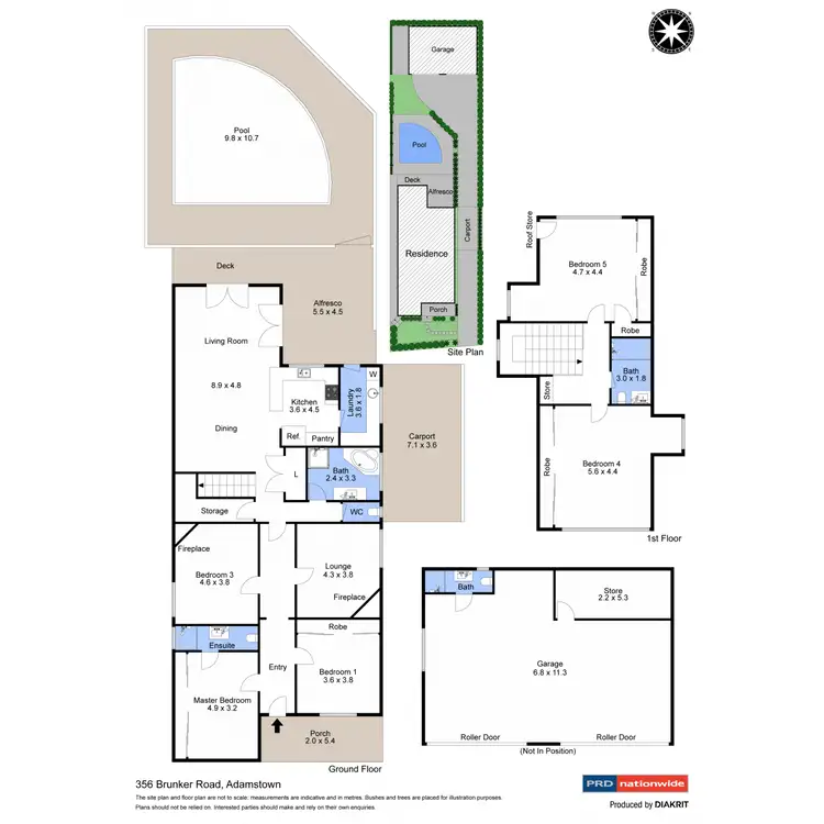 Floorplan of Homely house listing, 356 Brunker Road, Adamstown NSW 2289