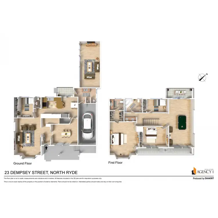 Floorplan of Homely house listing, 23 Dempsey Street, North Ryde NSW 2113