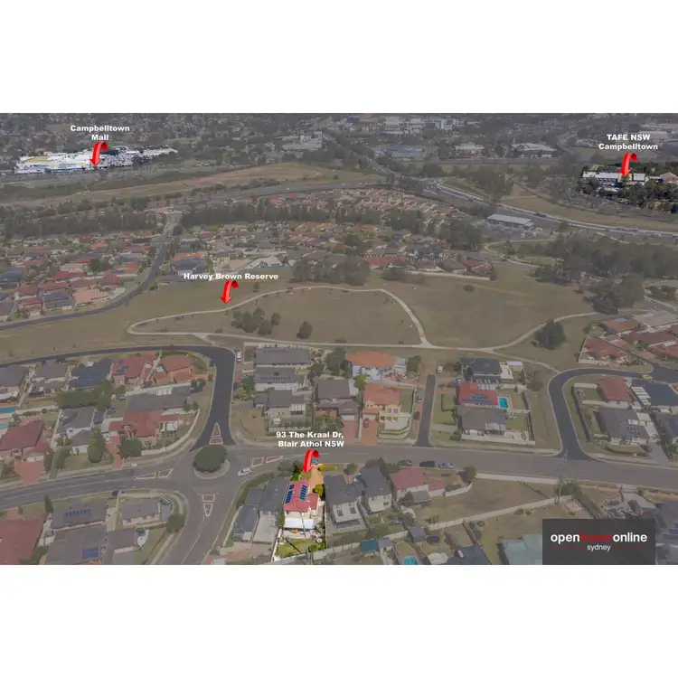 Floorplan of Homely house listing, 93 The Kraal Drive, Blair Athol NSW 2560