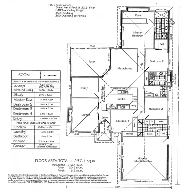 Floorplan of Homely rural property listing, 44 Sheppard Avenue, Bucca QLD 4670