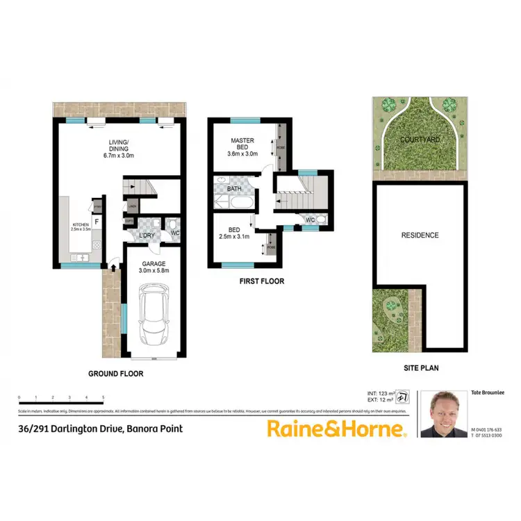 Floorplan of Homely townhouse listing, 36/291 Darlington Drive, Banora Point NSW 2486