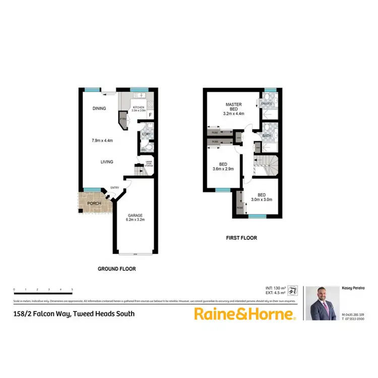Floorplan of Homely townhouse listing, 158/2 Falcon Way, Tweed Heads South NSW 2486