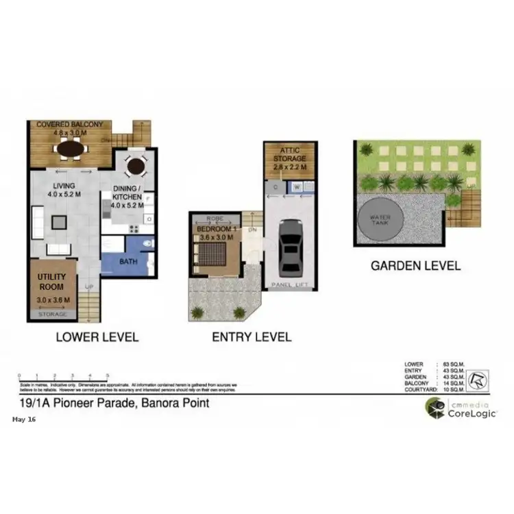 Floorplan of Homely unit listing, 19/1A Pioneer Parade, Banora Point NSW 2486