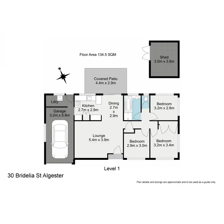 Floorplan of Homely house listing, 30 Bridelia Street, Algester QLD 4115