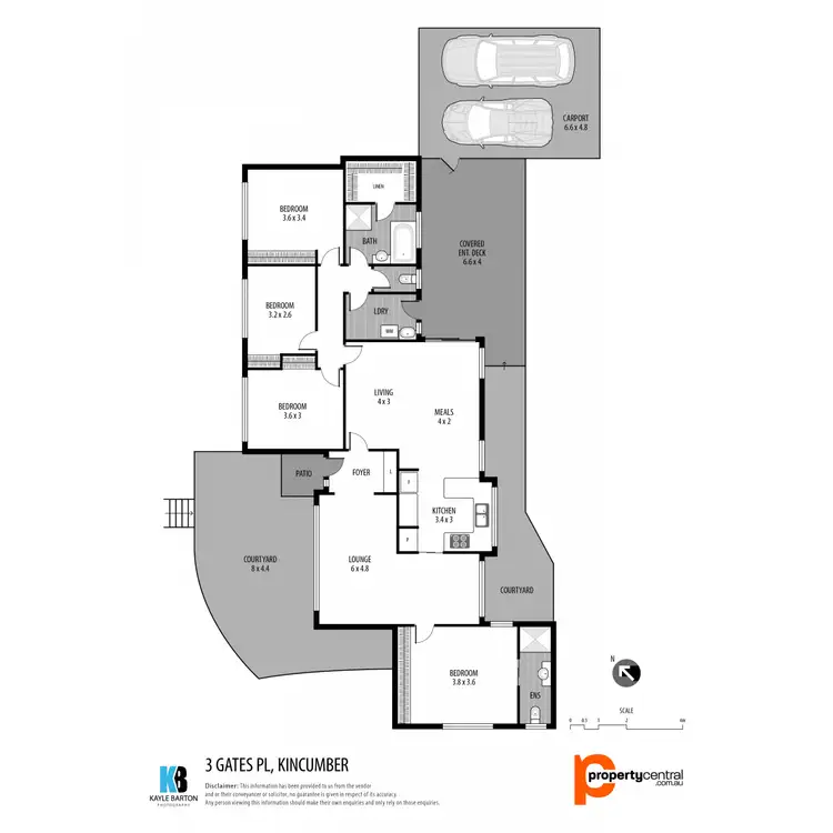 Floorplan of Homely house listing, 3 Gates Place, Kincumber NSW 2251
