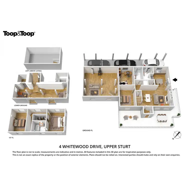 Floorplan of Homely house listing, 4 Whitewood Drive, Upper Sturt SA 5156