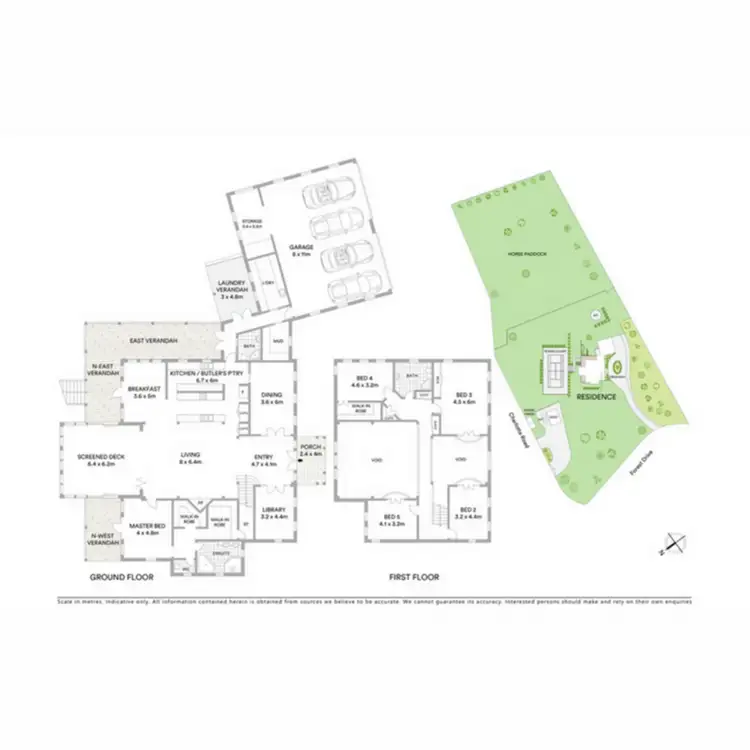 Floorplan of Homely house listing, 46 Forest Drive, Hampton QLD 4352