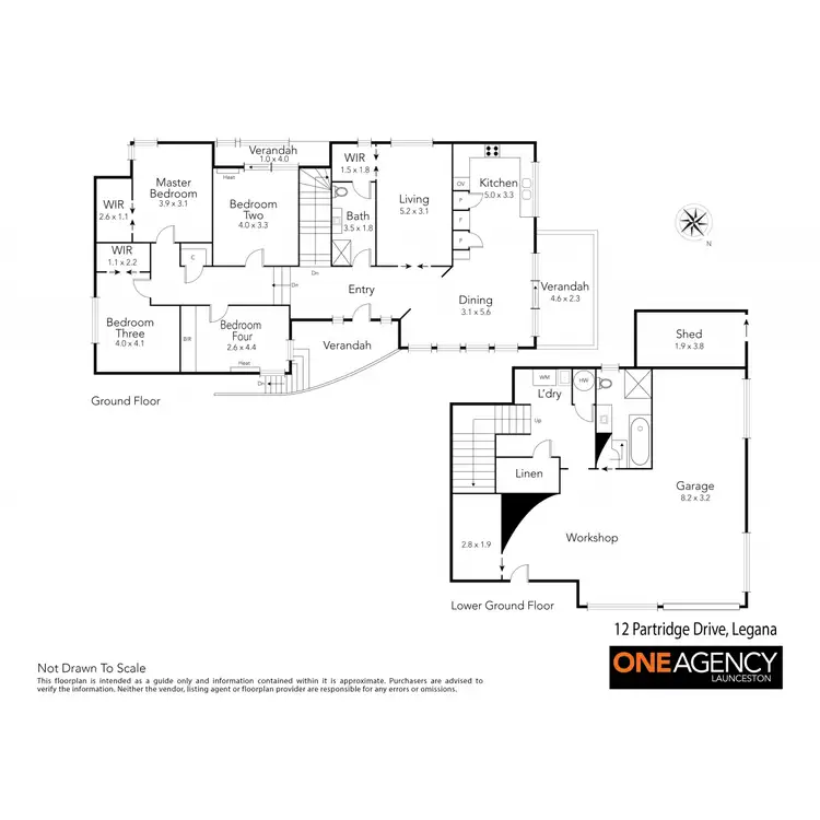 Floorplan of Homely house listing, 12 Partridge Drive, Legana TAS 7277