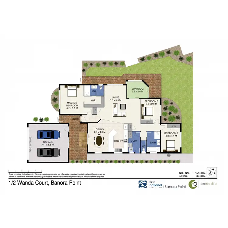Floorplan of Homely house listing, 1 'Balmoral Walk'/2 Wanda Court, Banora Point NSW 2486